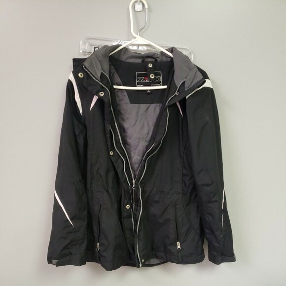 ROTHSCHILD,Youth,Girls,Size Small (8/10),Black ,Windbreaker,Rain Jacket,Hooded - Picture 2 of 7